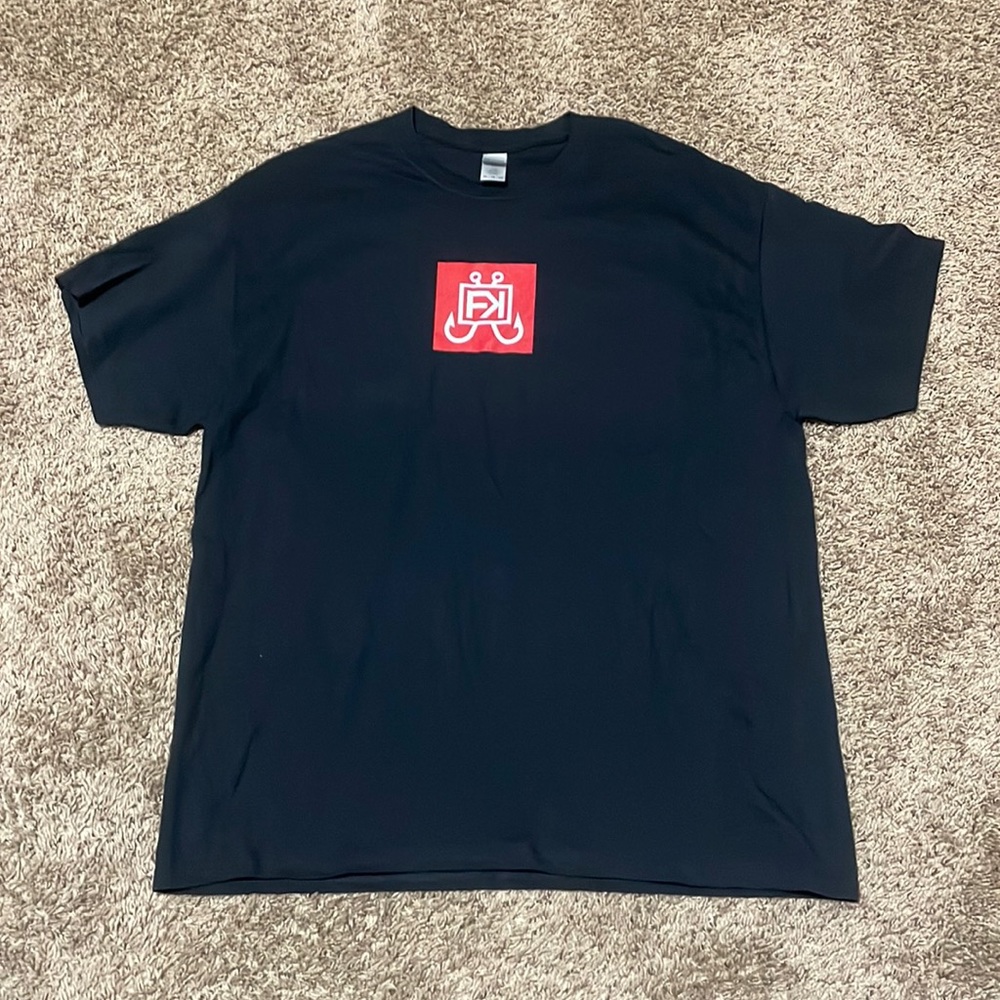 Gildan Ultra Cotton Men's Size XL Black FishKid Fish Kid Fishing